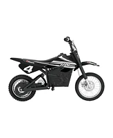 Razor MX400 & MX650 Electric Toy Motocross Motorcycle Dirt Bike, White & Black