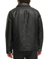 Dockers Men's Classic Faux-Leather Jacket