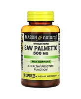 Mason Natural Whole Herb Saw Palmetto 500 mg