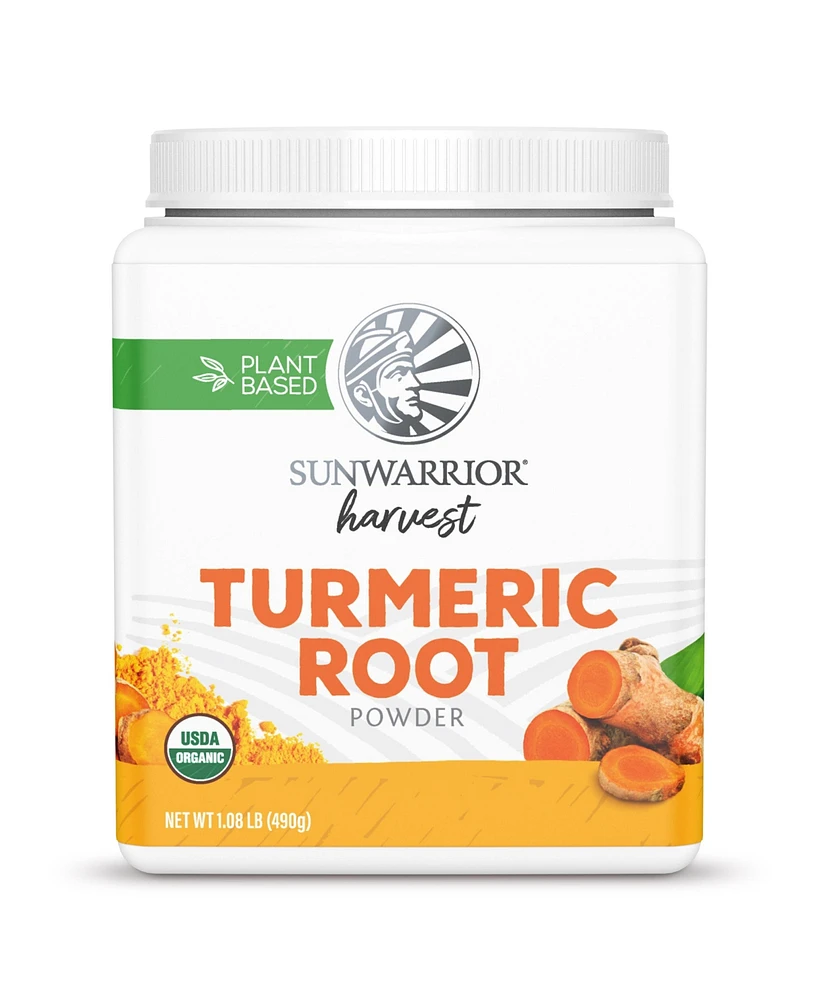 Sunwarrior Harvest Turmeric Root Powder, Sunwarrior, 490gm