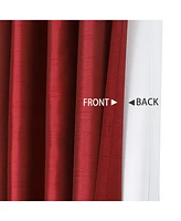 GoodGram 2 Pack Double Layered 100% Blackout Window Curtains - 50 in. W x in. L