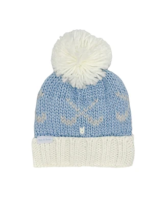 Bits & Bows Boys Golf Bobble Hat