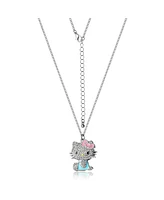 Hello Kitty Sanrio Fashion Pave Sparkling Necklace