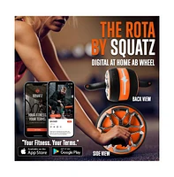 Squatz Ultra-Wide Ab Roller Wheel With Non-Slip Grips for Core Workouts