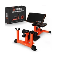 Squatz Multi-Function Sissy Squat Machine With Adjustable Squat Bench