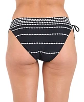 La Blanca Women's City Lights Adjustable-Loop Tassels Hipster Bikini Bottoms