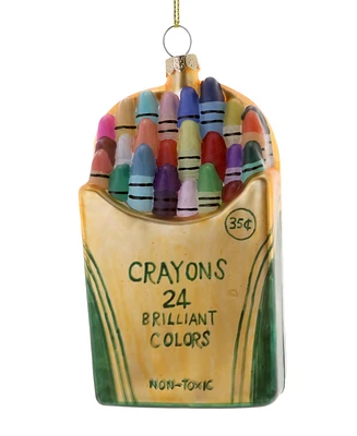 Cody Foster & Co. Crayon Box Ornament