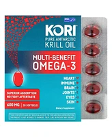 Kori Pure Antarctic Krill Oil Multi-Benefit Omega-3 600 mg