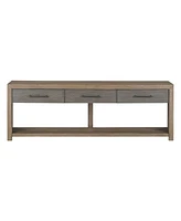 Portmore 80" Wood Console Tv Stand - Two