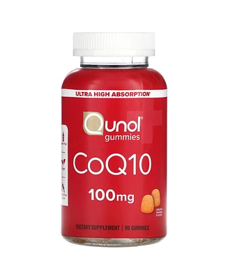 Qunol CoQ10 Gummies CoQ10 100mg, Delicious Gummy Supplements, Coenzyme Q10 Helps