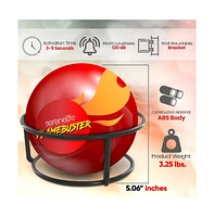 SereneLife Automatic Fire Ball Extinguisher With Mounting Bracket, 5.06-Inch