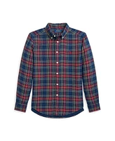 Polo Ralph Lauren Big Boys Buffalo Check Double-Faced Cotton Shirt