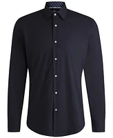 Boss by Hugo Men's Easy-Iron Regular-Fit Dress Shirt