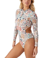 O'Neill Women's Mod Boho Dana Point One-Piece Surf Suit Swimsuit