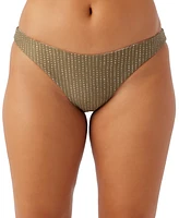 O'Neill Juniors' Amryn Geo Rockley Reversible Bikini Bottoms