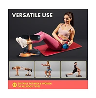 Squatz Abs Master Sit-Up Bar With Double Suction Cup for Abdominal Exercises