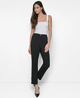 Dkny Women's Slim Ankle Trousers