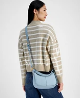 On 34th Dyanne Small Denim Shoulder Crossbody, Created for Macy's