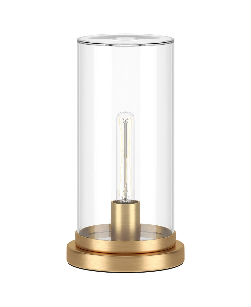 Hudson & Canal 13" Metal Perabo Tall Uplight Mini Lamp