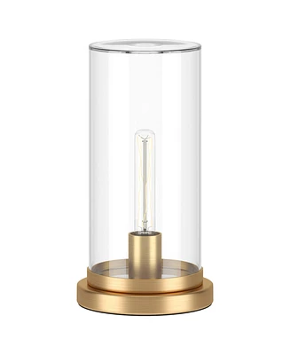 Hudson & Canal 13" Metal Perabo Tall Uplight Mini Lamp