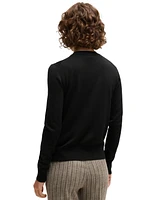 Boss by Hugo Women's Crew-Neck Cardigan