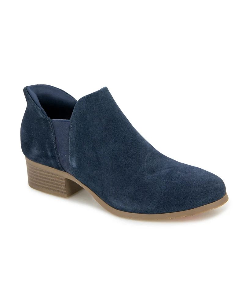 Kenneth Cole Reaction Women's Side Ez On Block Heel Booties