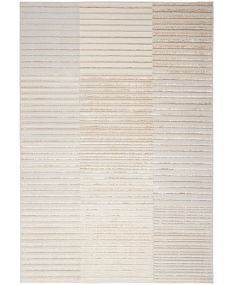 Inspire Me! Home Decor Brushstrokes BSK04 5'3"x7'3" Area Rug