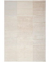 Inspire Me! Home Decor Brushstrokes BSK04 5'3"x7'3" Area Rug