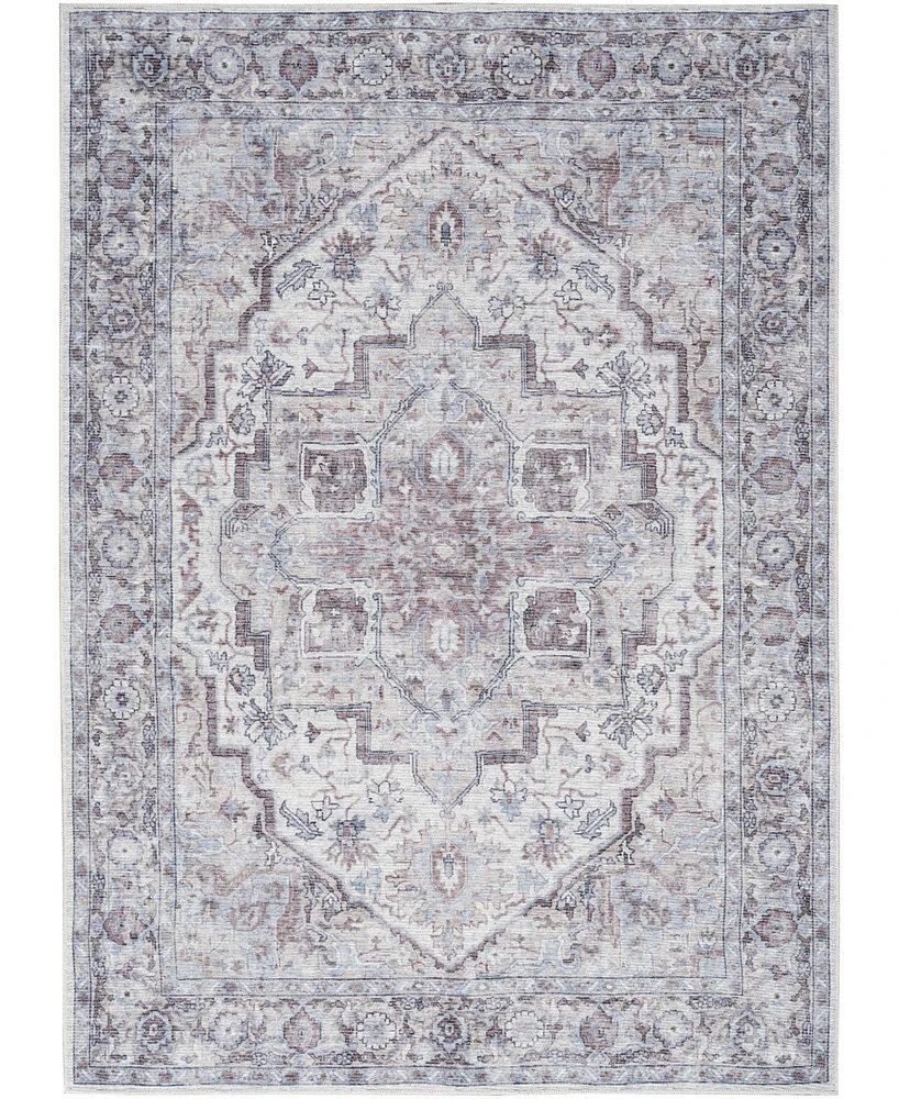 Nicole Curtis Machine Washable Series 1 SR101 7'10''x9'10'' Area Rug