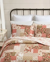 Laura Ashley Harrietta Patchwork Reversible -Pc. Quilt Set
