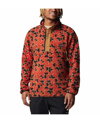 Men's Helvetia Ii Printed Half Snap Fleece