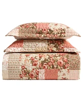 Laura Ashley Harrietta Patchwork Reversible -Pc. Quilt Set