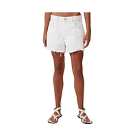 Cotton On Women's Original Cut Off Denim Short