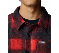 Columbia Men's Steens Mountain Ii Plaid Fleece Shirt Jacket