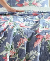 Closeout! Tommy Bahama Home Floral Enchantment Reversible 2-Pc. Quilt Set, Twin