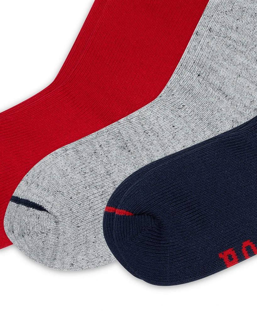 Polo Ralph Lauren Men's 3-Pk. Assorted Polo Bears Crew Socks Gift Box