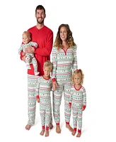 Gerber Toddler Boys Holiday Family Pajamas Neutral Two Piece