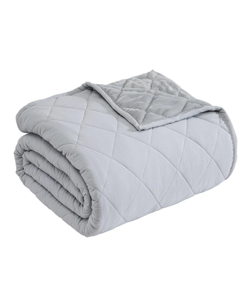 Eddie Bauer Classic Soft Solid Microfiber Blanket