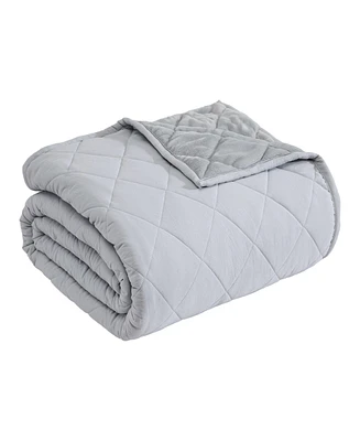 Eddie Bauer Classic Soft Solid Microfiber Blanket