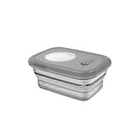 Minimal Silicone Container Collapsible - 660ml - Grey - Set of 6