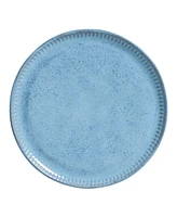 Porto Brasil Stoneware Linhas Dessert Plates, Set of 6