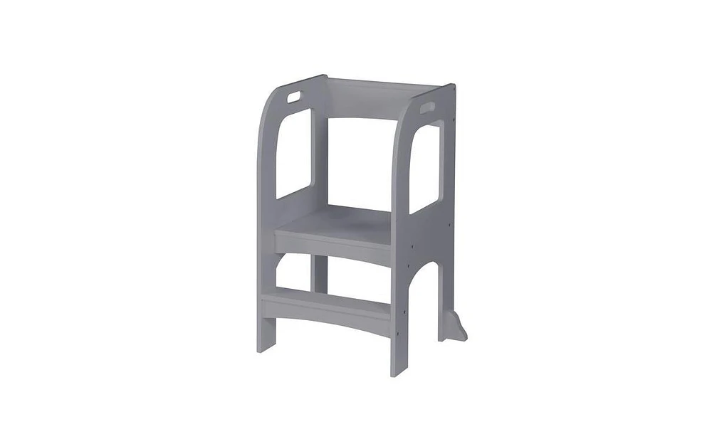 Slickblue Children's Standing Tower and Step Stool For Home