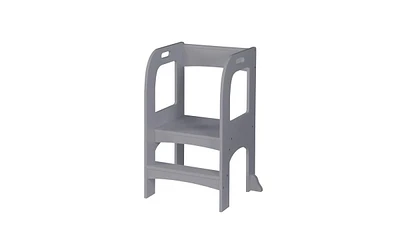 Slickblue Children's Standing Tower and Step Stool For Home