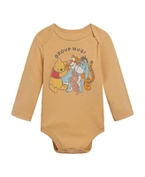 Disney Baby Boys Classics Mickey Mouse Winnie the Pooh Minnie 3 Pack Bodysuits Newborn to (Newborn - 24 Months)