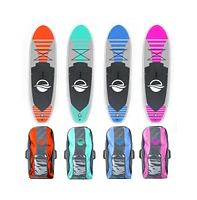 SereneLife Free-Flow Inflatable Stand-Up Paddle-Board (Sup), 10.5 ft.