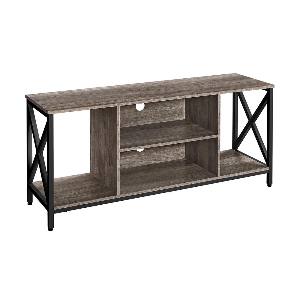 Yaheetech Tv Stand For 65-Inch Tv, 55-Inch Wide Tv Console Table with Storage