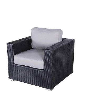 Mondawe Fully Assembled Patio Chair with Cushions