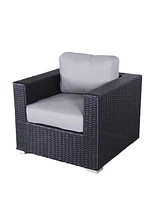 Mondawe Fully Assembled Patio Chair with Cushions