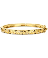 Le Vian Nude Diamond & Chocolate Diamond Bangle (3/8 ct. t.w.) in 14k Honey Gold