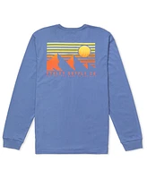 Hurley Men's Everyday Explore 3 Peaks Long Sleeve T-Shirt